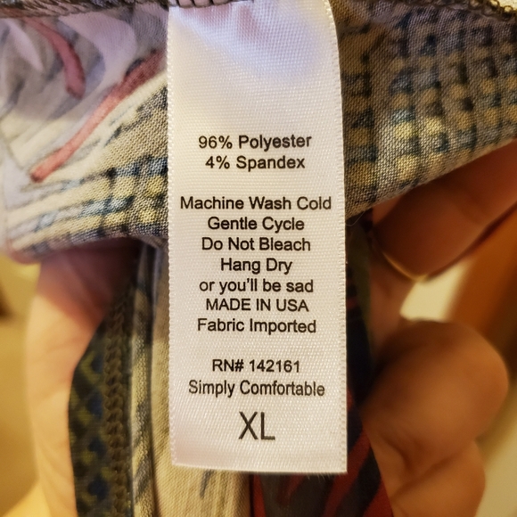 LuLaRoe XL maxi skirt fits up to plus size 2x NWT - Picture 5 of 6